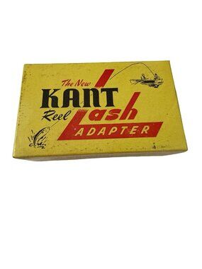Vintage Kant-Lash Reel Lash Adapter Fishing Reel Accessory Complete in Original